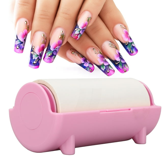 Hoja Absorbente De Aceite Para Estampador De Uñas, Limpiador De Estampador De Uñas Flexible Y Seguro, Eliminación De Patrones Profesional Para Salón De Artista De Uñas