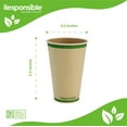 thumbnail image 2 of 16 oz Hot Cups | Tree-Less™ Compostable Paper, 2 of 3