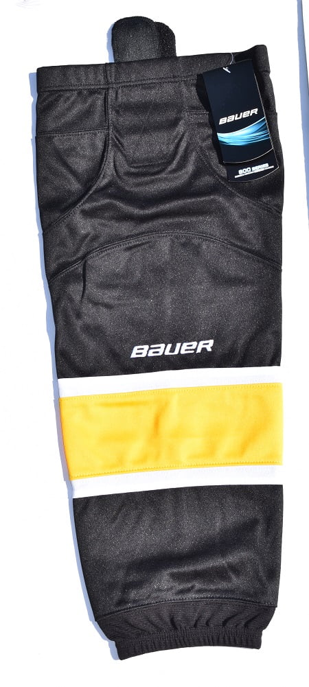 All Black 30" Pro Mesh Adult Ice Hockey Socks + Free Clear Roll Tape 