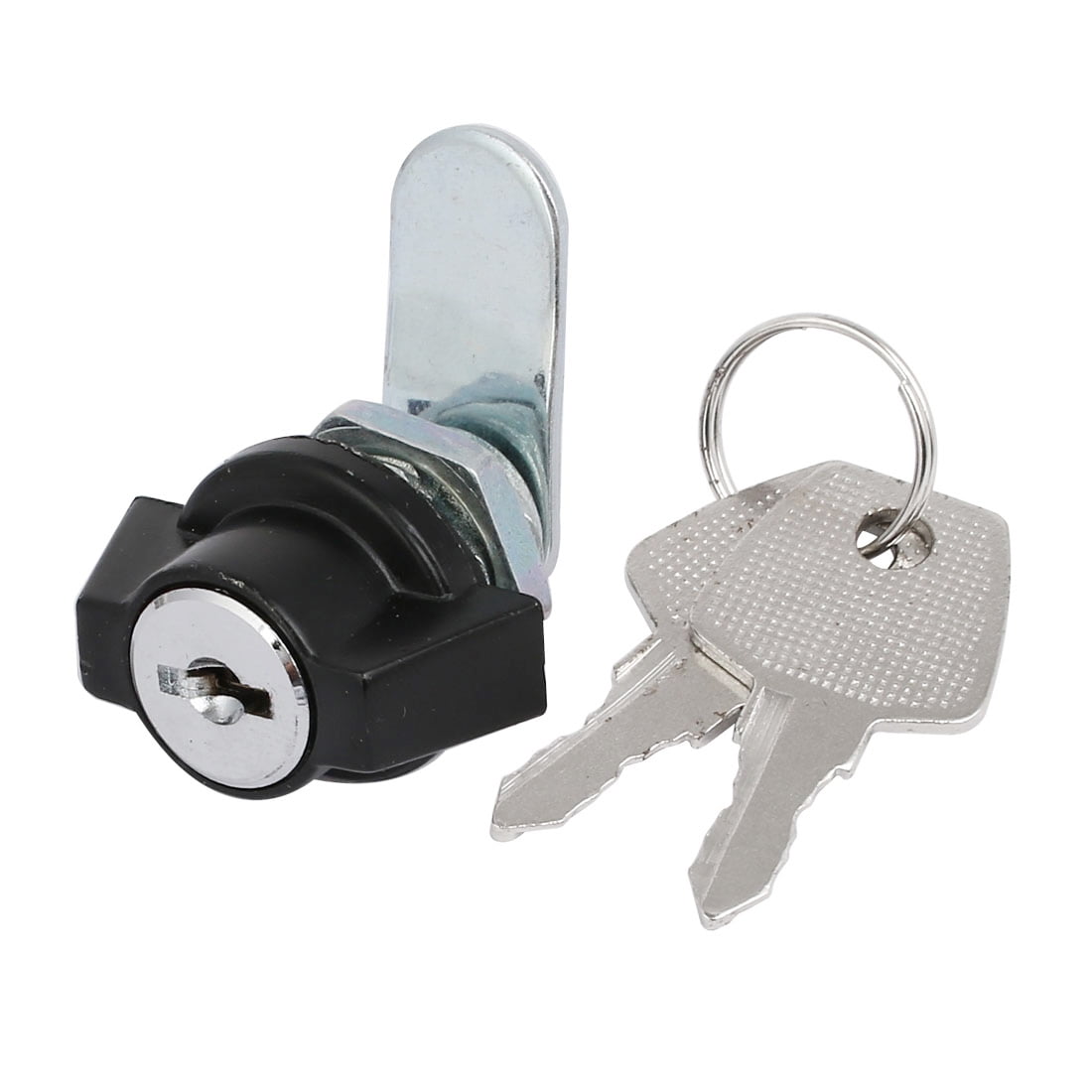 Door Plastic Swing Knob M15 Thread Dia Quarter Turn Cam Lock