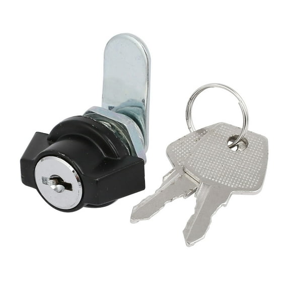 Cabinet Door Plastic Swing Knob M15 Thread Dia Quarter Turn Cam Lock