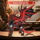 thumbnail image 3 of Puzzle de metal 3D FILASLFT Magic Wing Dragon Black Clothes, 3 of 7