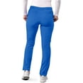 thumbnail image 2 of Adar Addition Scrubs for Women - Skinny Leg Cargo Drawstring Scrub Pants - A6104T - Royal Blue - M, 2 of 7