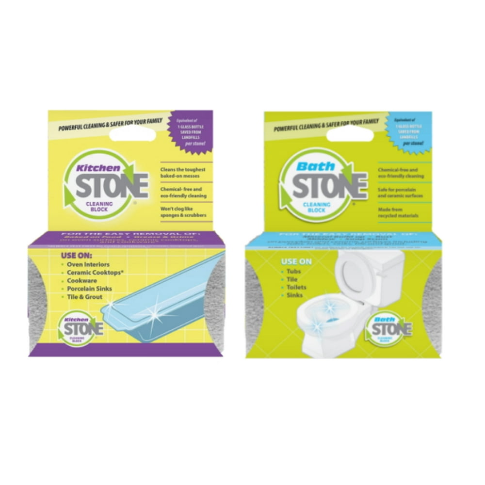 KitchenStone and BathStone Cleaning Blocks, Environmentally Friendly