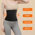 thumbnail image 4 of Cinturón deportivo de entrenamiento de cintura Cinturón elástico para mujer Cinturón abdominal, 4 of 5
