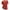 Red, variant on Tarmeek Women's Plus Size Tunic Tops Summer Short Sleeve V Neck Blouses Ruffle Flowy Button Up T Shirts