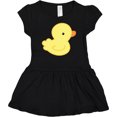 thumbnail image 3 of Inktastic Yellow Baby Duck Girls Baby Dress, 3 of 5