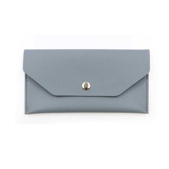 HLONK Money Envelopes for Cash PU Leather Tear-Resistant Cash Envelope Wallet Flexible Lightweight Money Envelopes for Budgeting Essentials