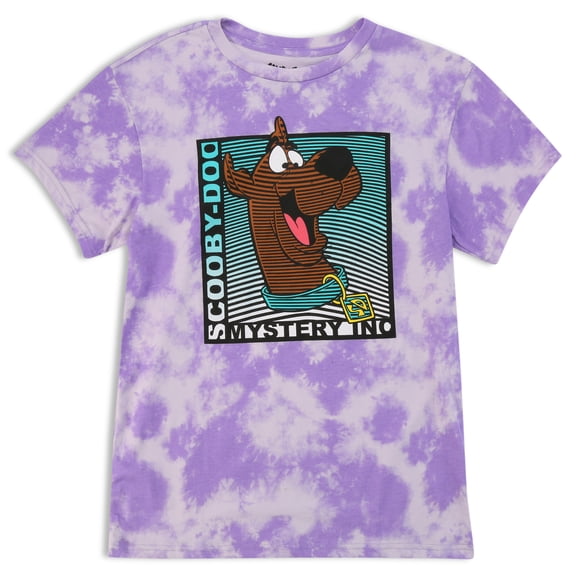 Scooby Doo Tie Dye Men's Short Sleeve Graphic Tee (S-3XL)