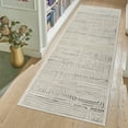 thumbnail image 3 of Gertmenian Trevi Vania Modern/Contemporary Geometric Cream Indoor Area Rug, 2x8 Runner, 3 of 9