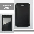 thumbnail image 2 of 10pcs Vertical Badge Holder for Office Work Conferences Events Hard Plastic Card Case Protector for Employee Student and Visitor Identification, 2 of 7