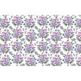 thumbnail image 7 of Naloa Violets Flowers Canvas Backpack for Men Women Rucksack Casual Travel Daypack College Tote Satchel Bookbag for Teens-Medium, 7 of 7