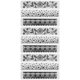 thumbnail image 1 of 9Pcs Embossing Folder DIY Plastic ConcaveConvex Embossed Template Paper Crafts for Card Scrapbook, 1 of 5