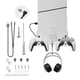 thumbnail image 4 of Wall Mount Storage Bracket Space-Saving Stand with Gamepad and Headphone Holder for 5 Slim, 4 of 5