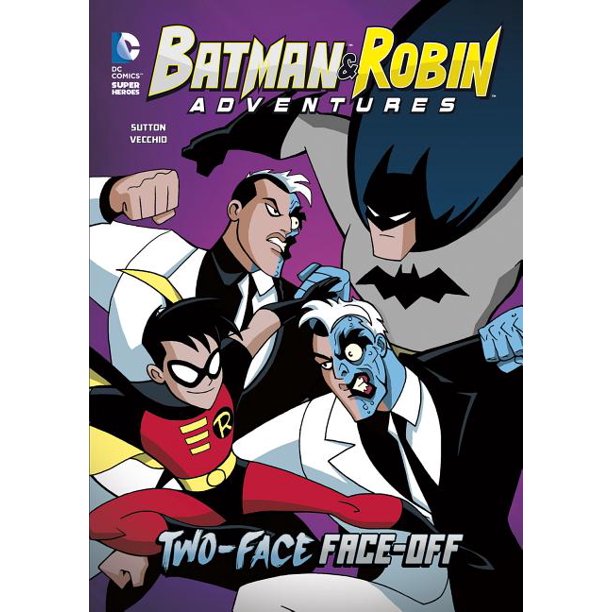 Batman & Robin Adventures: Two Face Face Off (Paperback) 