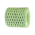 thumbnail image 2 of Rongfmy 200M/Roll Raffia Paper Ribbon Decor Recyclable for Weaving Gift Wrapping Light Green, 2 of 7