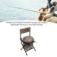 thumbnail image 3 of 360 Degree Swivel Outdoor Chair, Multifunctional Foldable Portable Chair 600D Oxford Fabric  for Traveling, 3 of 7