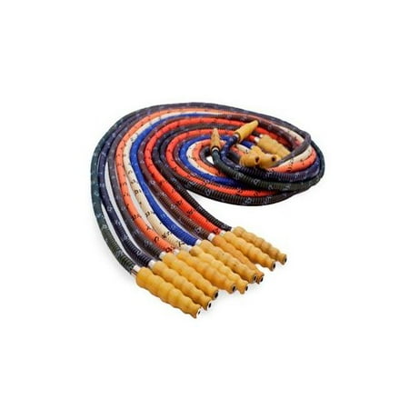 MYA SARAY 72” BASIC WASHABLE HOSE WITH WOODEN TIP: SUPPLIES FOR HOOKAHS – These Hookah hoses are accessory pieces for shisha pipes. These synthetic leather accessories parts come in various