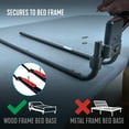 Able Life Click-N-Go Bed Rail, Extendable Guard Side Handrail for ...