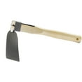 thumbnail image 2 of Heavy Duty Garden Hoe Tool - 15 Inch Digging & Weeding Hoe with Wooden Handle, Multi-Purpose Garden Rake for Loosening Soil, Planting & Cultivating in Flower Beds & Vegetable Gardens, 2 of 7