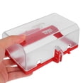 thumbnail image 2 of Cubierta de botón de parada de emergencia con bloqueo, protector transparente para interruptor pulsador, protector para interruptor de parada de emergencia para equipos eléctricos, 2 of 8