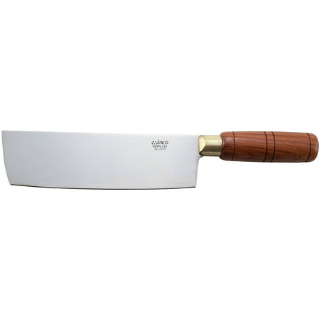 Blade Chinese Cleaver with Wooden Handle, 2-1/2-Inch, High carbon steel construction By