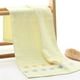 thumbnail image 4 of Toalla de baño de microfibra para adultos | Súper absorbente, suave y de secado rápido | Amarillo, azul, rosa | 13x28 pulgadas | Gruesas, sin pelusa, duraderas, perfectas para limpiador facial, 4 of 6