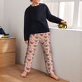 thumbnail image 5 of Hirioo colorful Butterfly Daisy for Teenagers' Pajama Pants Womens Lounge Pants with Pockets Pj Bottoms Pants for Men-Small, 5 of 6