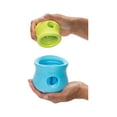 thumbnail image 4 of West Paw Zogoflex Toppl Small 3" Dog Toy Tangerine, 4 of 9