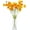 Orange, variant on Artificial Wild Flower Cosmos 6pcs Long Stem Coreopsis for Wedding Bridal DIY Bouquet Home Décor Centerpieces(Blue)