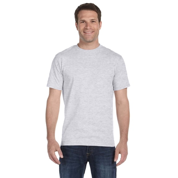Hanes Beefy-T Men`s Short-Sleeve T-Shirt (Pack of 4) 4 Ash