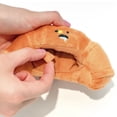 thumbnail image 5 of Plush Dog Snuffle Toy Squeaky Soft Interactive Bread Shape Cute Puppy Sniffing Puzzle Toy for Indoor, 5 of 5