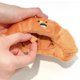 thumbnail image 5 of Juguete de peluche para perro con sonido chirriante, suave, interactivo, con forma de pan, para interior., 5 of 12