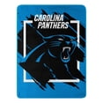 thumbnail image 1 of NORTHWEST ENTERPRISES NFL 46x60 Dimensional Design Micro Raschel Throw Blanket (Carolina Panthers), 1 of 1