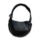 thumbnail image 1 of Bolsa de viaje para mascotas, mochila con correa para perro, cachorro, gato, hombro de malla, portátil, frontal, transpirable, bolso de mano, grande, para llevar al aire libre, negro (1 unidad), 1 of 5