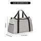 thumbnail image 3 of Fotbe Airplane Bolsa de Viaje con Estampado, Bolsa de Fin de Semana para Mujer con Compartimento para Zapatos, Bolsa de Gimnasio con Bolsillo Húmedo, 3 of 7