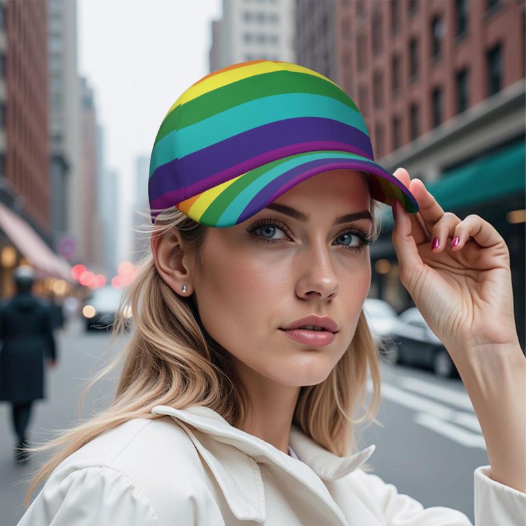 Boho Geometric Print Baseball Cap - Adjustable Unisex  display picture 2