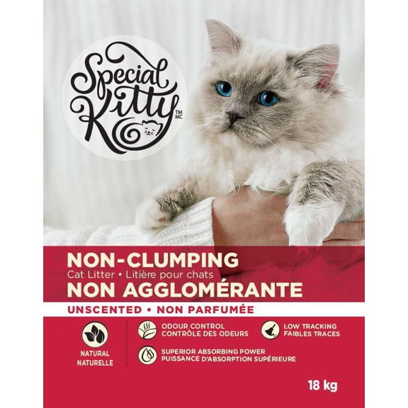 Special Kitty Non-Clumping Litter - 18kg