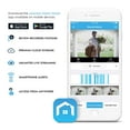 thumbnail image 5 of Amcrest Video Doorbell Camera, 2.4 GHz Wi-Fi Doorbell Camera, IP55 Weatherproof, Two-Way Audio, 140º Wide Angle, AD110, 5 of 6