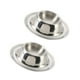 thumbnail image 5 of 2pcs Soporte de huevo de acero inoxidable Soporte de huevo hervido suave Mesa Herramienta de cocina para desayuno Brunch (Base de huevo), 5 of 7
