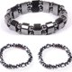 thumbnail image 2 of ZHAOCHENG Pulseras de piedra para mujer Pulseras negras para mujer Pulsera de ansiedad con estilo unisex Pulseras con imanes para mujeres, hombres, adolescentes, alivian el dolor, la presión, regalo d, 2 of 5