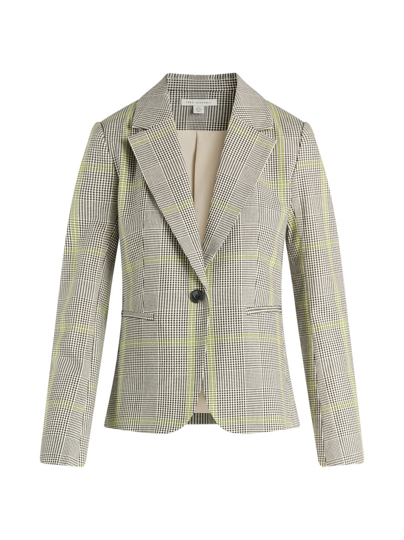 Free Assembly Women's Single Breasted Blazer, Sizes XS-XXL