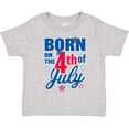 thumbnail image 3 of Inktastic Born on the 4th of July Boys or Girls Toddler T-Shirt, 3 of 5