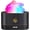Black, variant on ABCISI Essential Oil Diffuser, 4 Modes Mist Humidifier with 7 Colors Flame Light, 180ml Air Humidifiers for Bedroom, Home, Office, Auto-Off Protection (White)