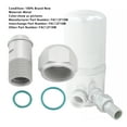 thumbnail image 2 of A/C Adapter Fitting #12 (3/4) Female to #10 (5/8) Male Drier Accumulator Universal Hose Custom, 2 of 15