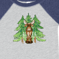 thumbnail image 4 of Inktastic Alaska Moose and Trees Boys or Girls Baby Bodysuit, 4 of 5