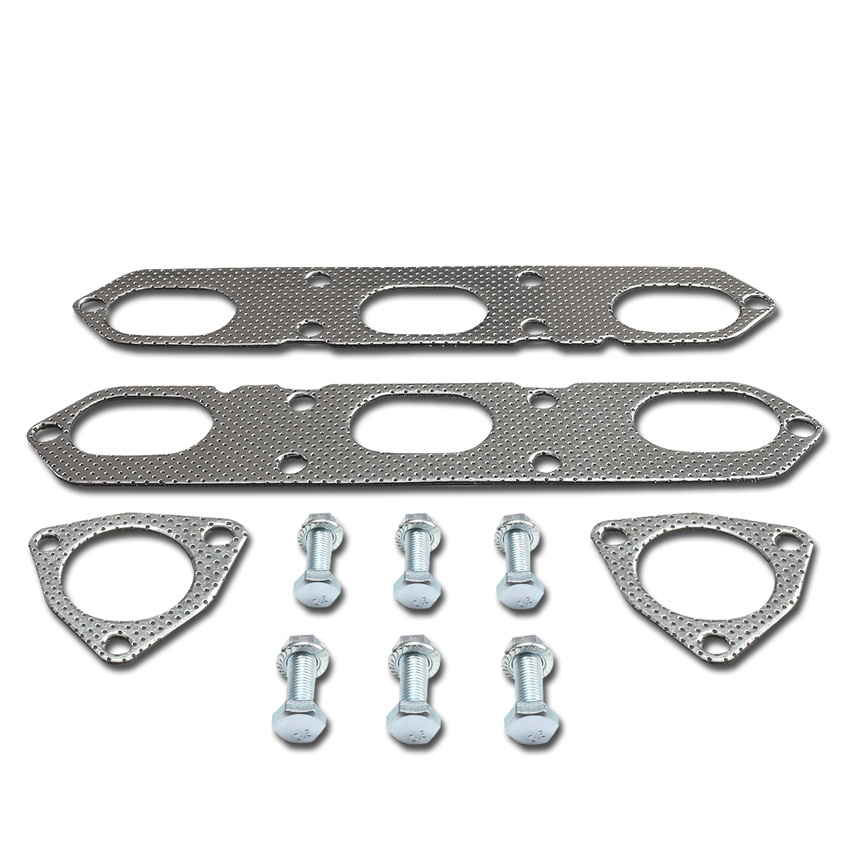 Exhaust Manifold Header Gasket Set With Bolts For Honda Accord 2.4L 2003-2007 – Speed Daddy Aluminum/Graphite