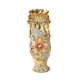 thumbnail image 2 of Jarrón de cerámica con patrón dorado, adorno creativo coleccionable, elegante flor. EstiloE, 2 of 8