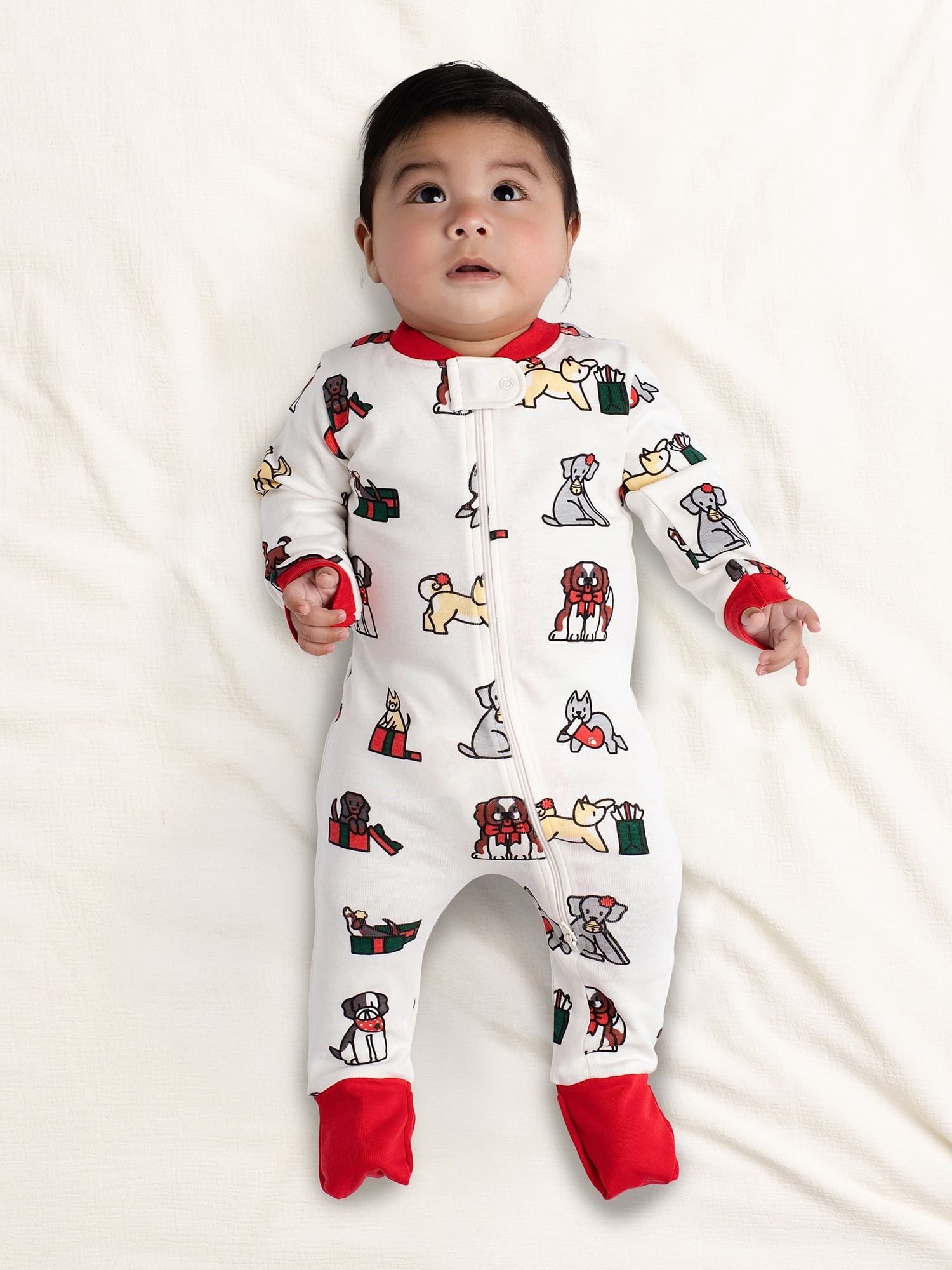 Monica + Andy Organic Cotton One Piece Coverall and Bib Set, Sizes Newborn - 18-24 Months