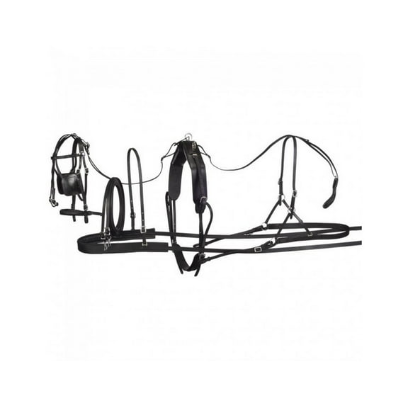 Tough 1 Driving Equipment Tracker Pony Med Weight Large Black 74-6660